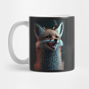 Cool portrait of a cute Fox Mug